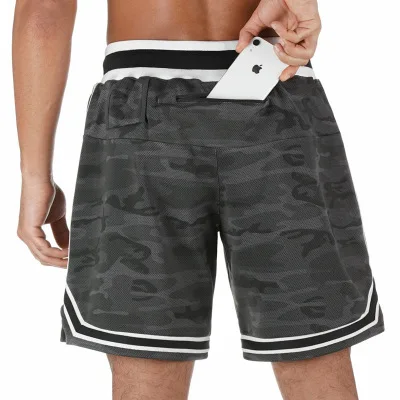 fitted workout shorts mens