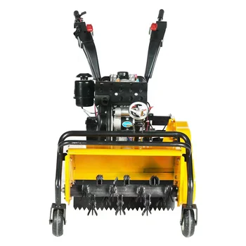 Cheap Gasoline diesel Engine  Hand Push Wheel Type Rotary Tiller Plow Lawn Mower