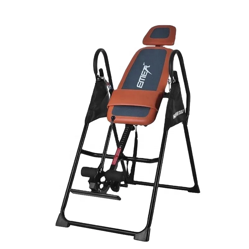 Life Health Fitness Foldable Inversion Table Back Pain Trainer Weight Bench Flexible Overturn Table Indoor Body Fit Equipment