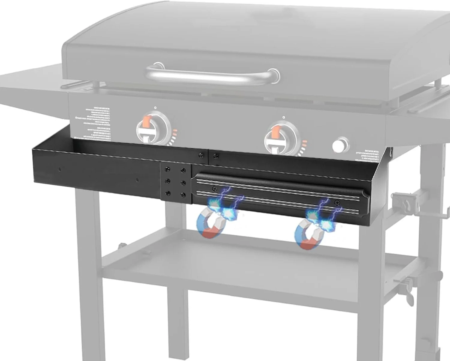 Extra Large Front Griddle Caddy With Magnetic Tool Holders Oem