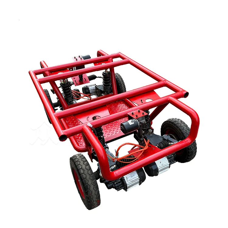 Steel Tube 4 Motors Remote Control 4X4 Electric ATV UTV