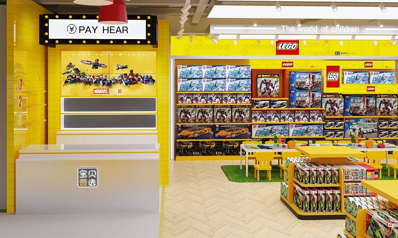 Custom Toy Store Showcase Collection Interior Design Custom Retail ...