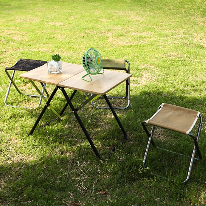 Tabouret De Camping Pliant Ultra Léger - Aluminium, Portable, Charge 100kg, Idéal Pêche, Randonnée, BBQ