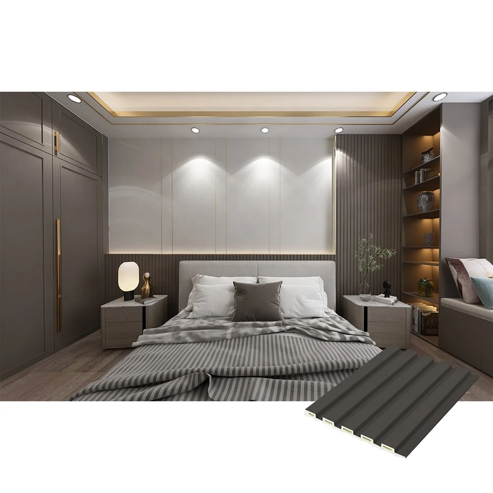 Internal Vertical Walls Cladding Headboard Panels for Wall Price Tongue and groove Pvc Fluted Panel Wainscoting Planks