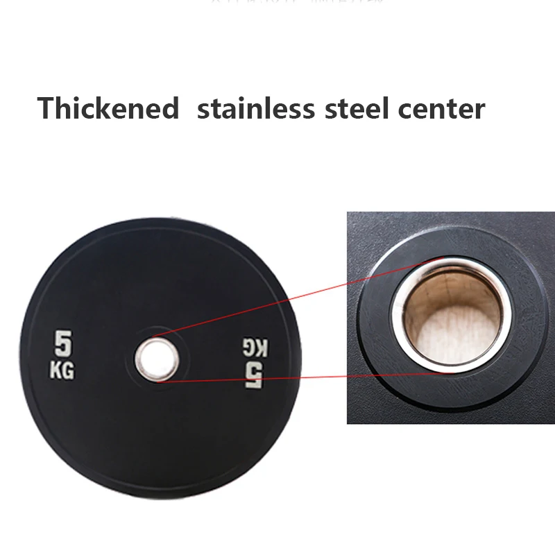 Mkas Powerlifting Barbell Standard Iron Cheap Calibrated Weight Plate