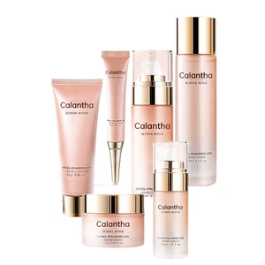 Wholesale Women Beauty Whitening Anti-Aging Moisturizing Herbal Natural Retinol Hyaluronic Acid Repair Facial Skin Care 6-Piece