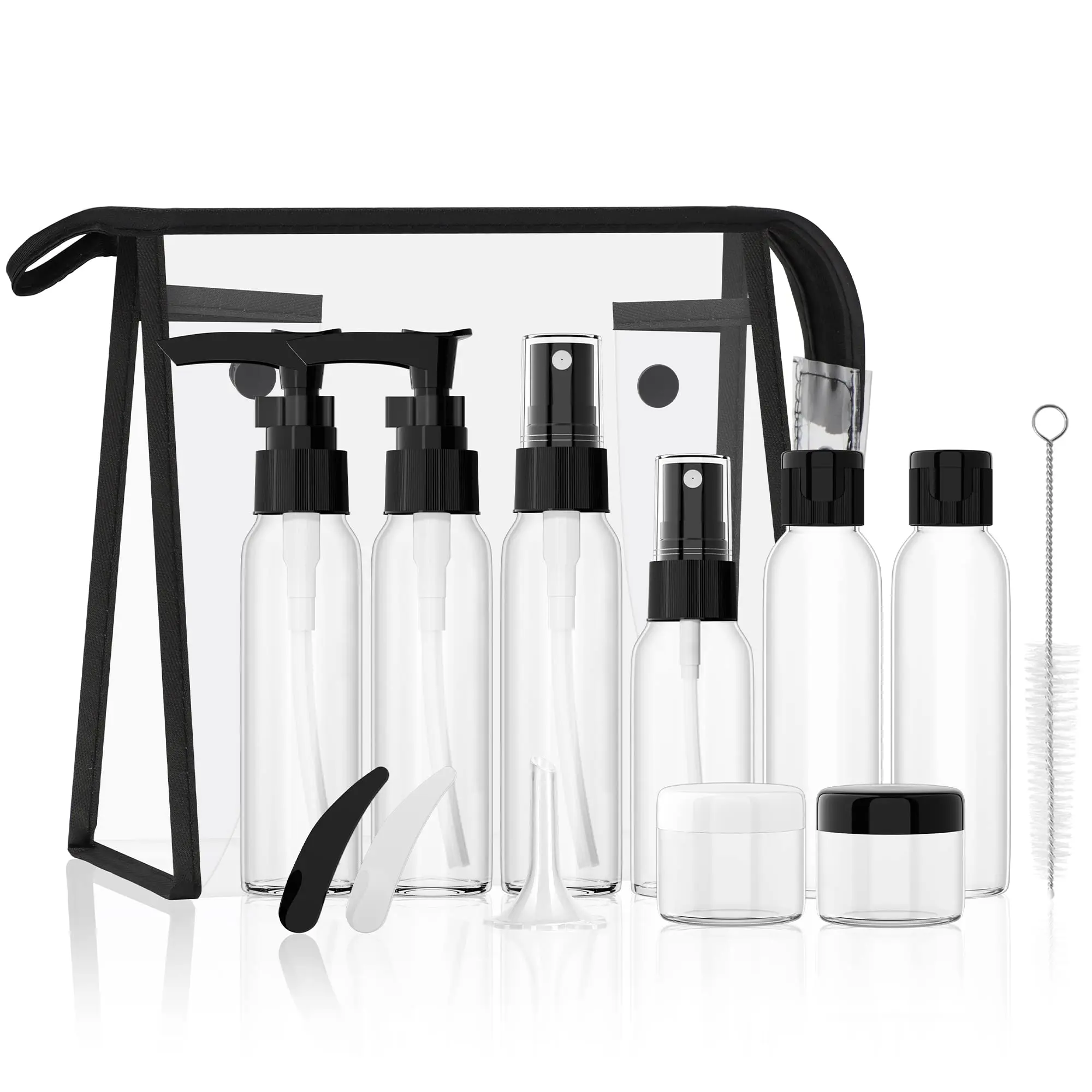 Travel Bottles Kit Approved Travel Size Containers For Toiletries Leak