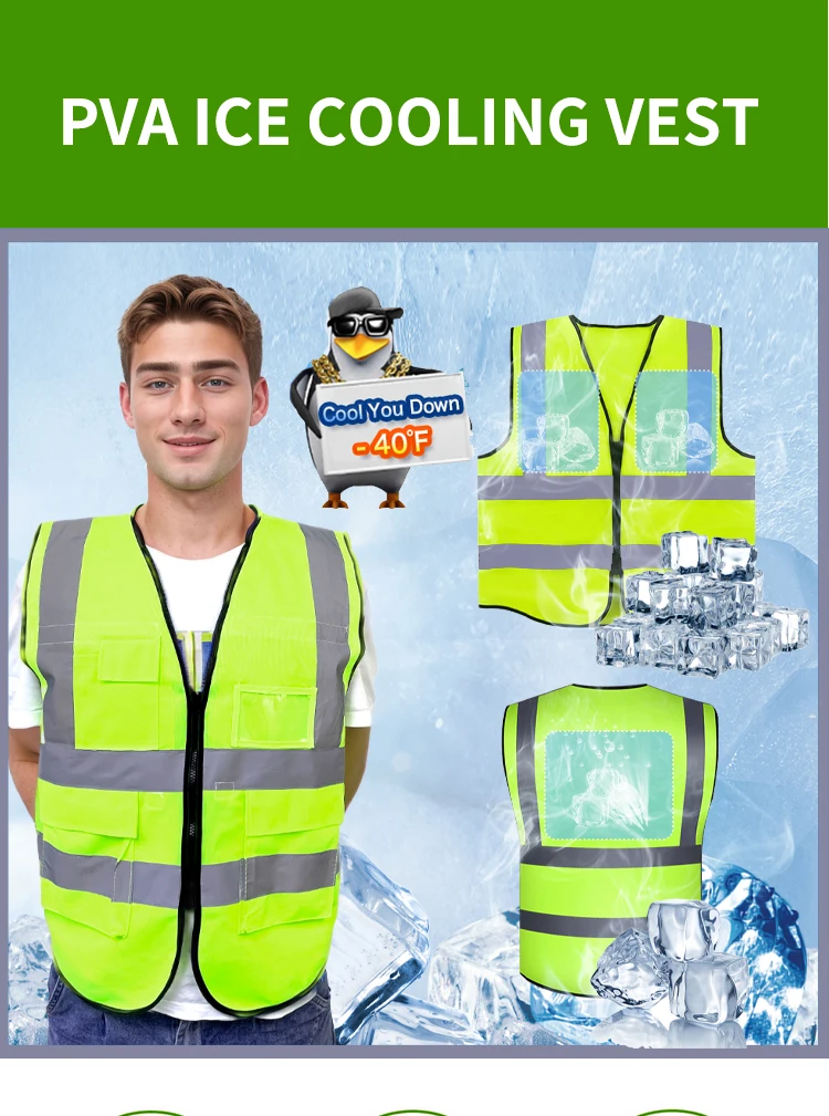 2024 Evaporative Cooling Vest For Men Women Water Activated Ice Cold ...