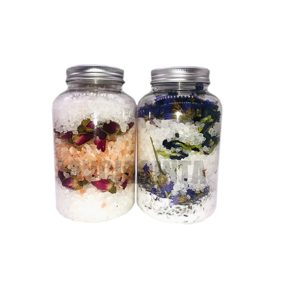 Rose Lavender Fruity Floral Private Label Spa Relax Bath Epsom Salt