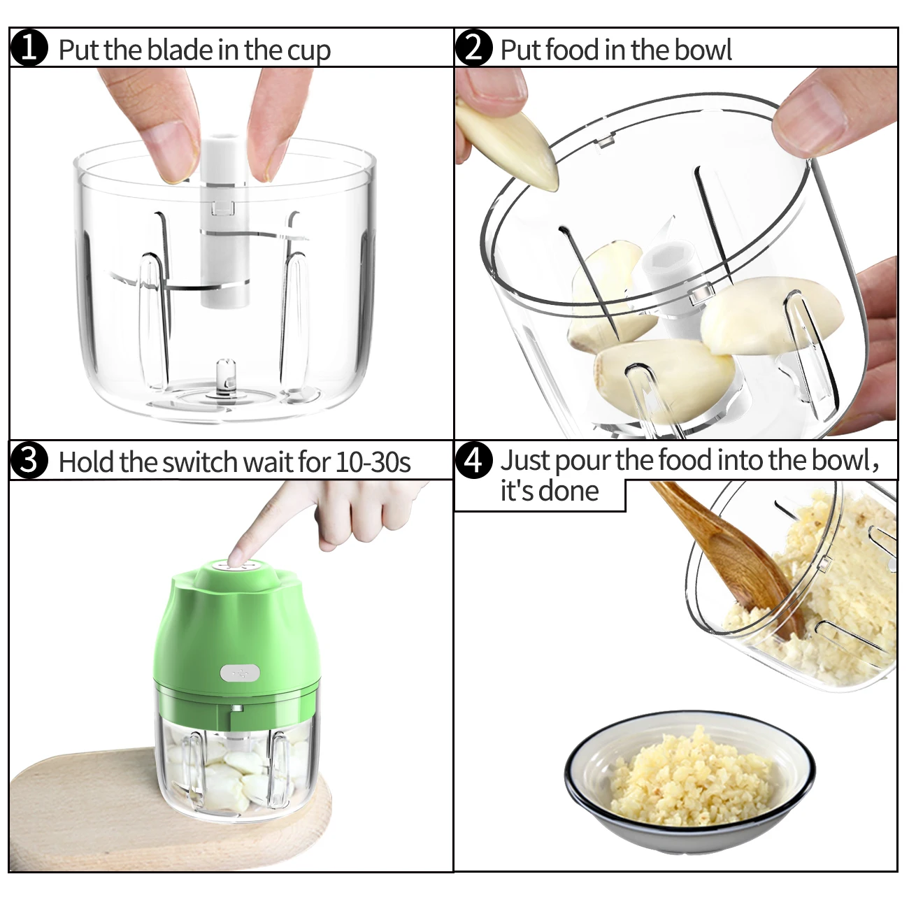 Fancy Unboxing/Rev Common Smart Slap Chops Green Magic Peeler With Non-Slip Handle