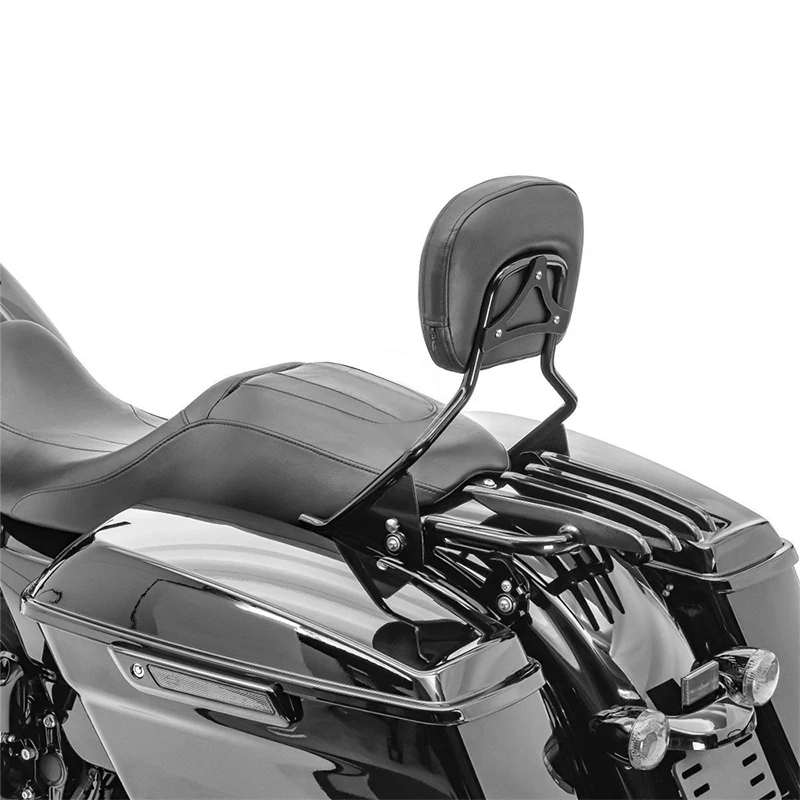 Motorcycle Lazy Back Motorcycle Passenger Sissy Bar Backrest Detachable Motorcycle Backrest