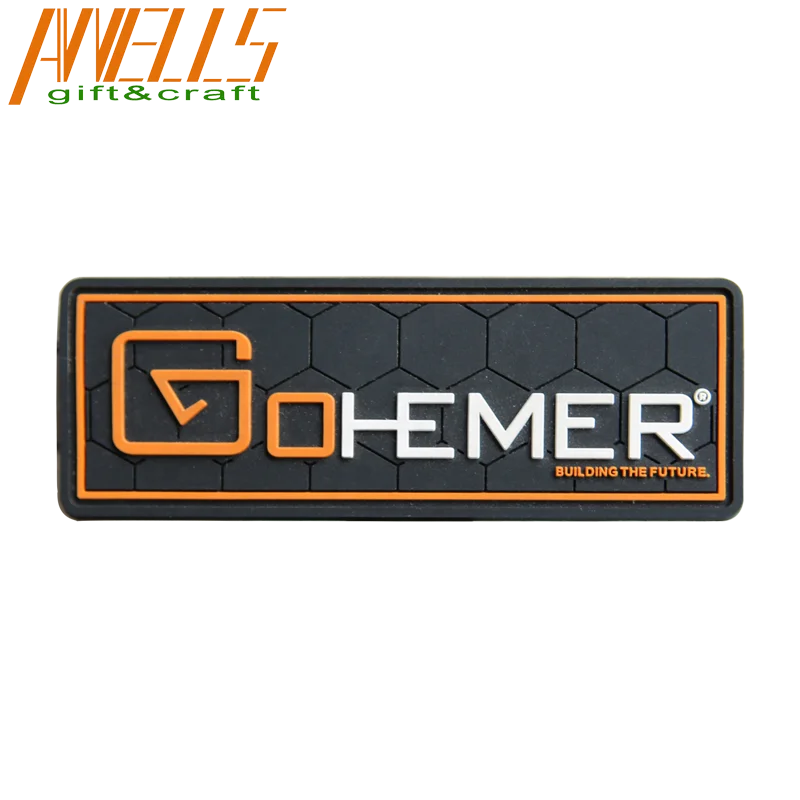 Baseball League PVC Patches For Team Jerseys Official – Sporty Rubber Logos By AWELLS For League Uniforms