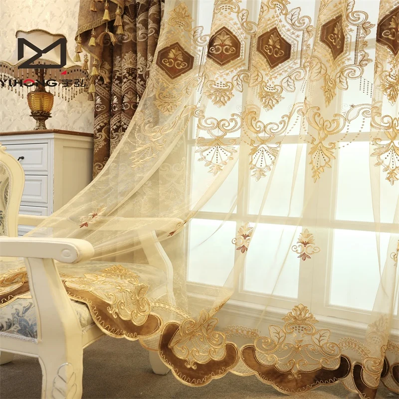 Royal Luxury European Style Ready Made Window Curtain Buy Luxury