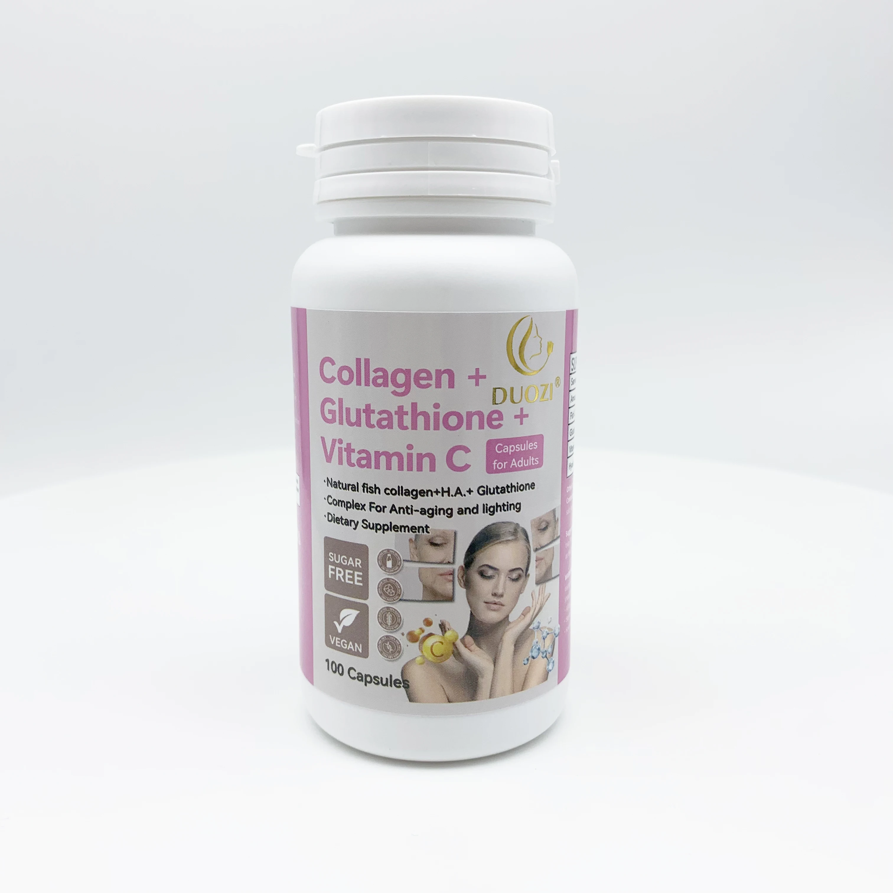 duozi collagen glutathione glow Small molecule Collagen Solid Drink ORIGINAL DUOZI Skin Whitening and Anti-Aging