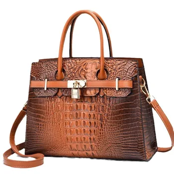 Wholesale Price crocodile luxury bags designer bags women famous brands ladies luxury leather bags