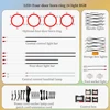 LED+Four-door horn ring 24 light RGB