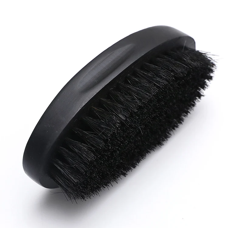 IN STOCK facial cleansing 100% boar bristle hair wooden shaving beard brush.jpg