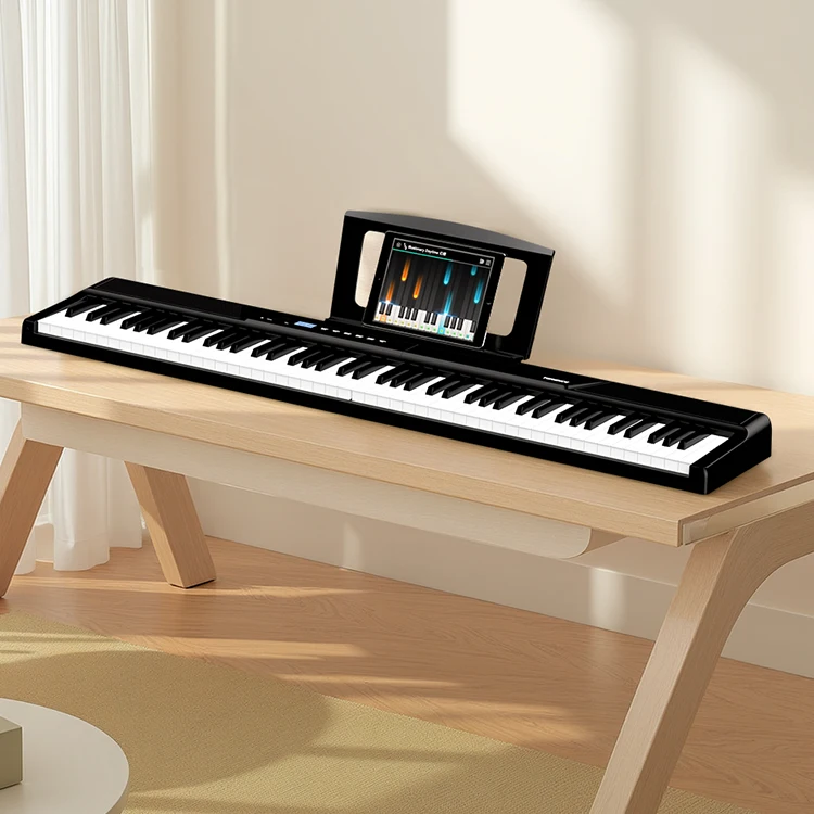 Terence V50ポータブル88キーデジタル音楽キーボード折りたたみ式電気
