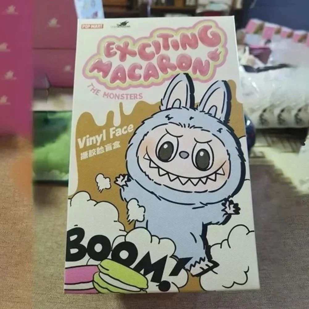 Authentic POP MART Macaron Labubu Toys - Blind Box Fun