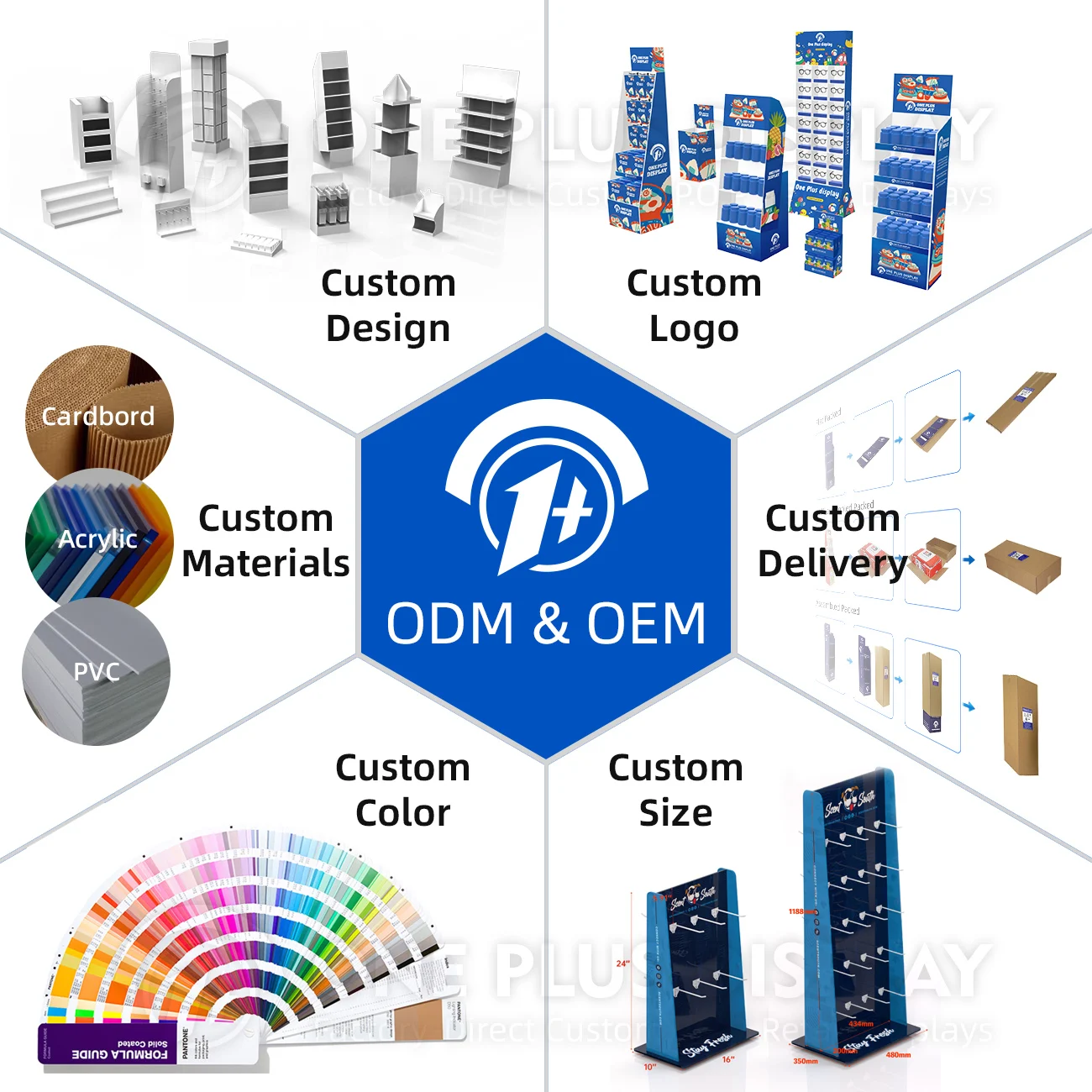 Point of Sale Cardboard Display Unit Shelves Strong Drink Beverages Displays Paper Floor Display for Ice Tea Lemon PVC