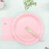 PINK 9inch plate*10pcs