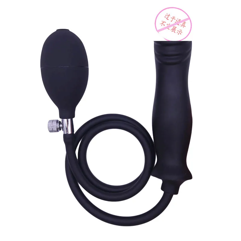 2021 Inflatable Soft Silicone New Design Prostate Massager Vigaina Anal Toys Inflatable Silicone Anal Plug