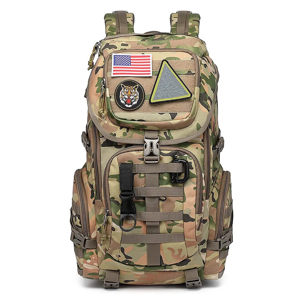 Oleaderbag Practical Assault Backpack Nylon Training Bag Large Training Bag 3 Day Assault Backpack