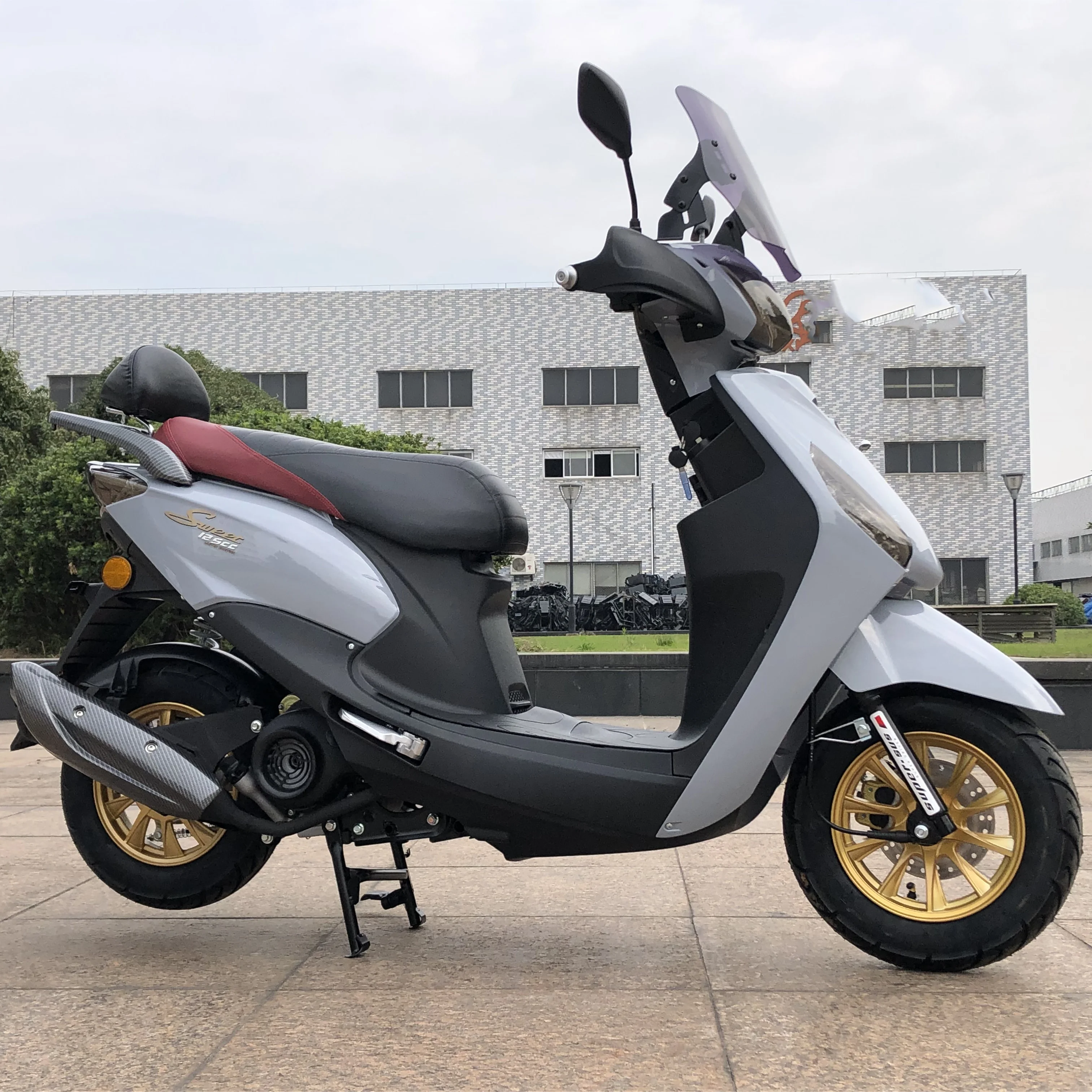Cheap Price 110 Cc Yamaha Design Gas Motorcycle Scooter