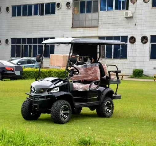 Manufacturer Direct Sales Electric 4 Seater Hunting Golf Cart with 48v Battery