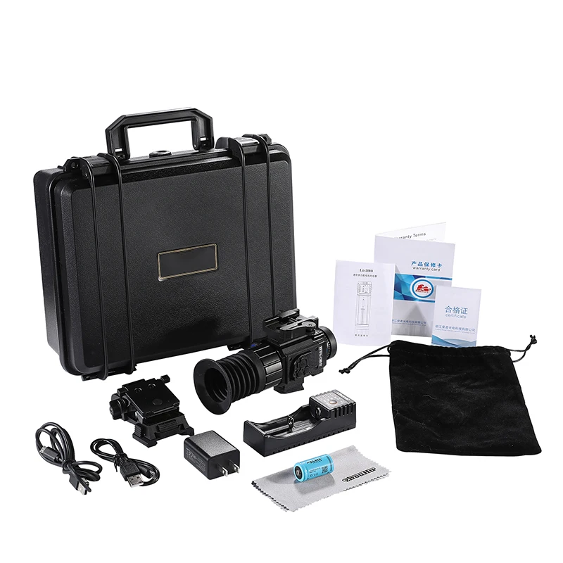 サーマルスコープ SECOZOOM 3 in1ハンドヘルド赤外線ナイトビジョンヘルメット
