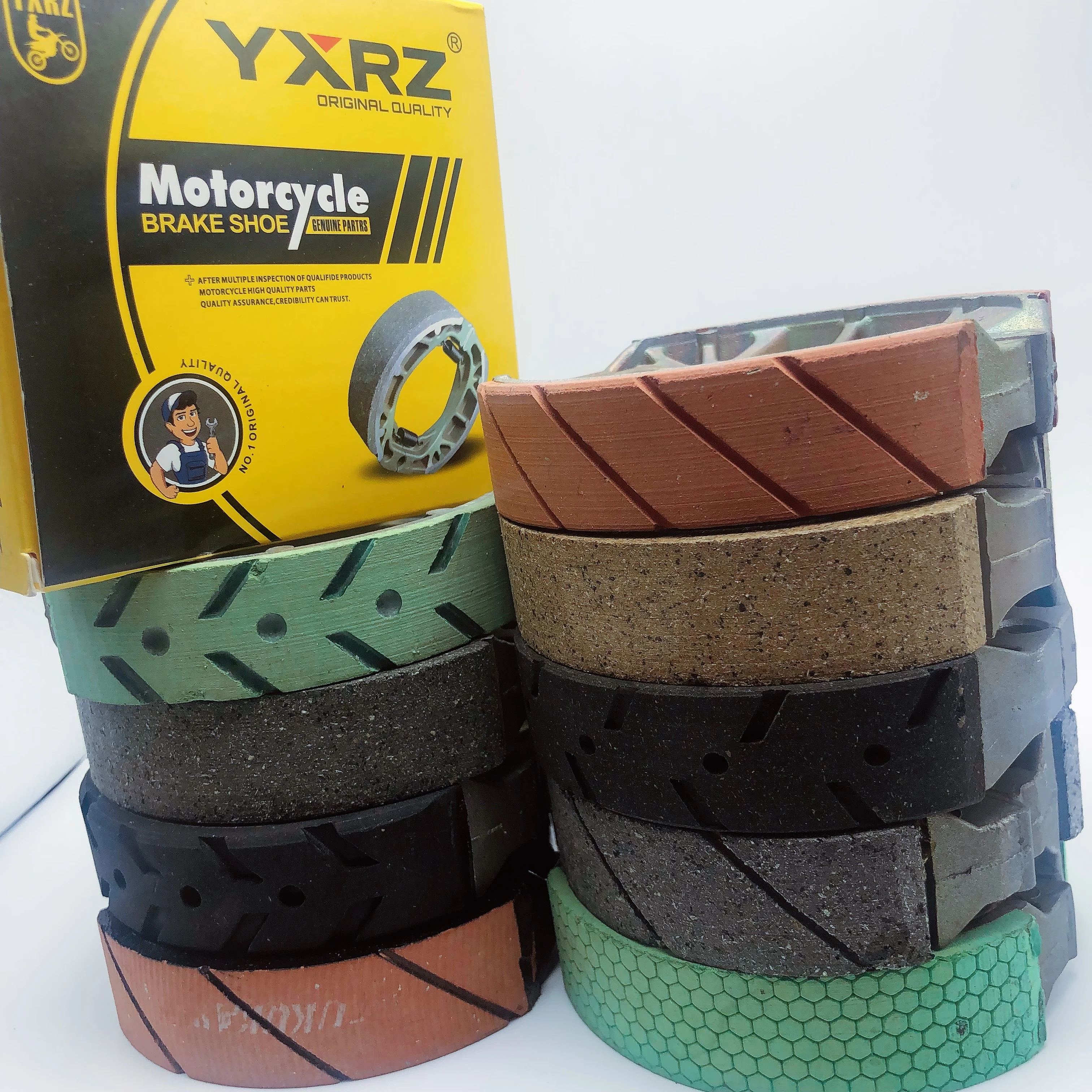 Опытная Заводская задняя GN125 160g 180g мотоциклетная барабанная тормозная колодка