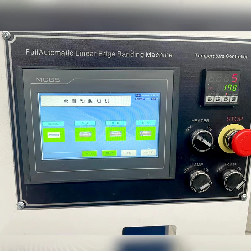 SAMACH Wood Based Panels Edgebander Machine Small Automatic Edge Banding Machine