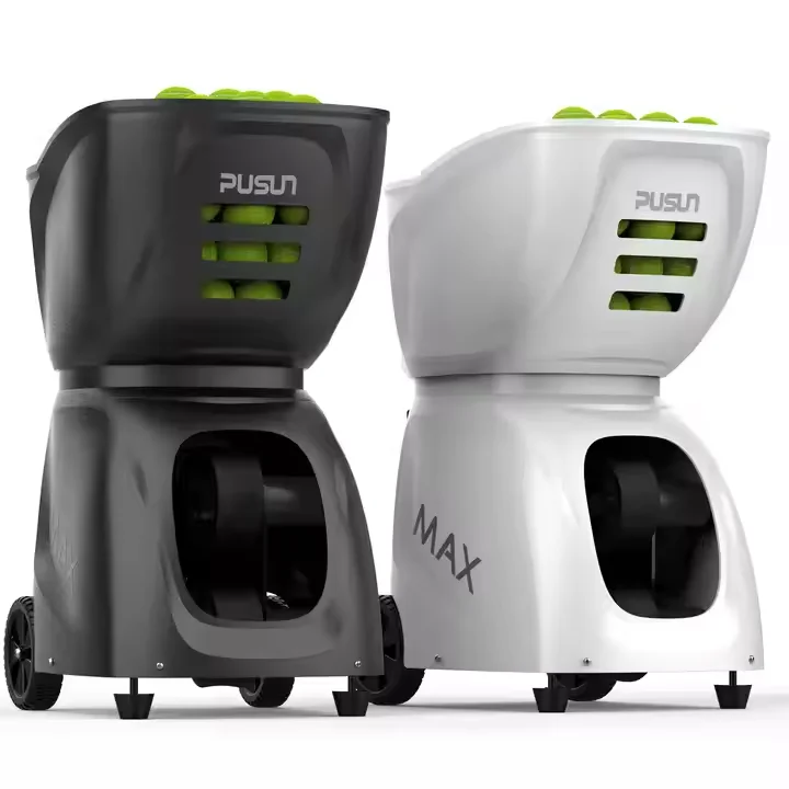 Automatic Tennis Ball Machine with Large Capacity 150 Ball Launcher New Design APP Remote Control Tennis Training Equipment