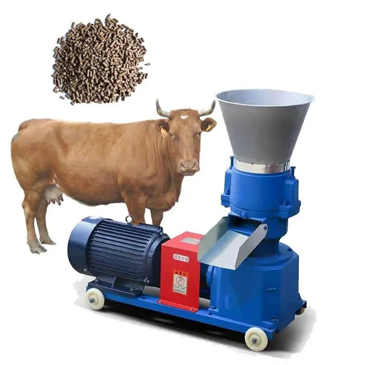 cattle feed making machine diesel feed making machine with conveyor