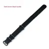 fibbia marrone scuro-nera