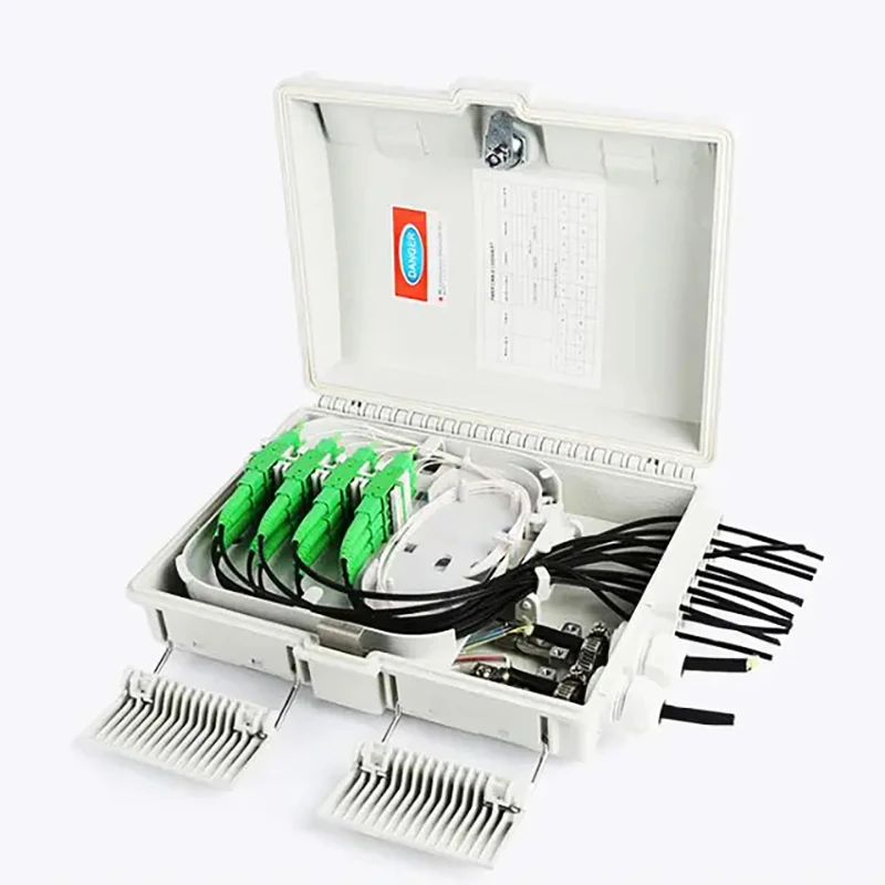 2 4 8 12 Core Ftth Fiber Optic Access Terminal Junction Box Splitter Price Equipment 4 Port Distribution Box  Model