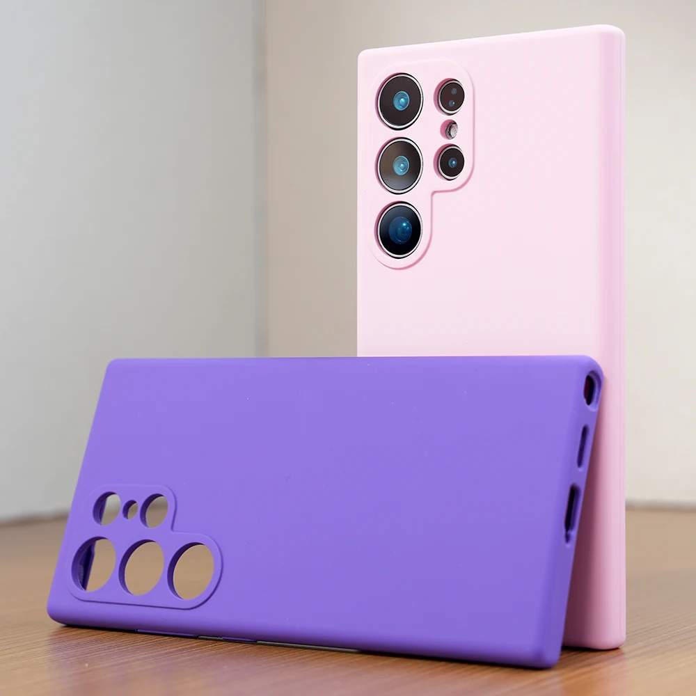 Silicone Case for Samsung Android Phones Compatible with All Models Phone Covers for samsung Silicone case