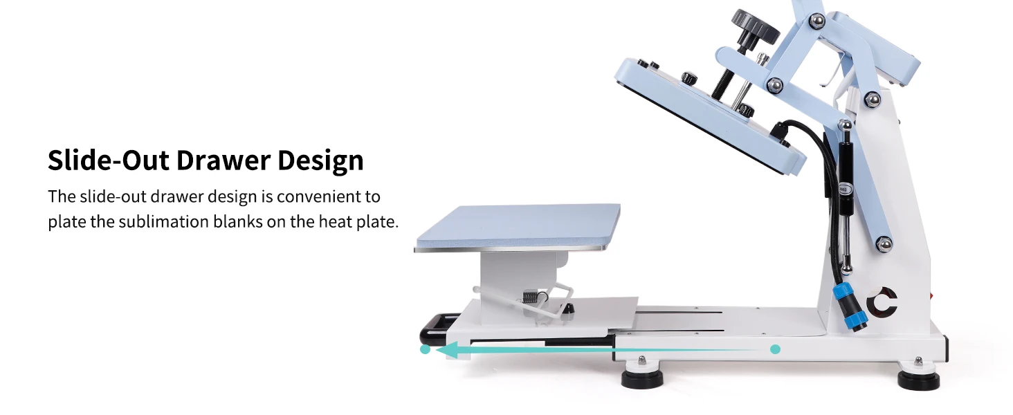 PYD Life 8 in 1 Combo Tumbler Hip Flask Plate Flat Pen Hat Sublimation Printer Transfer 8 in 1 Heat Press Machine for T-shirt - Image 6