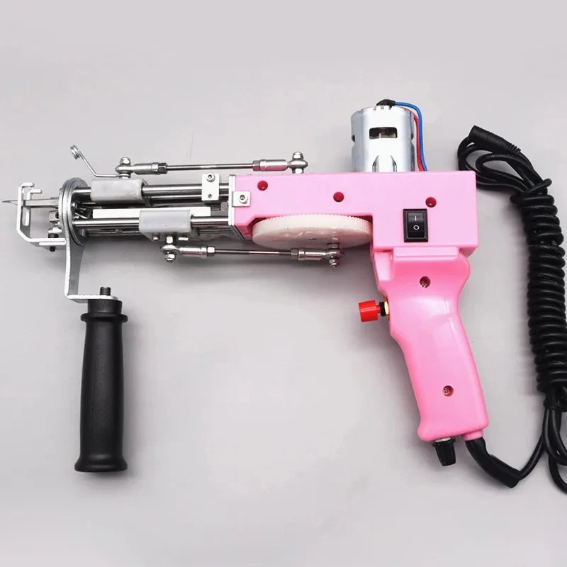 Automatic Morocco Rug Loop Pile Cut Hand Pink 2022 Weaving Machine Tuft Robot Mini Scissors Carpet Tufting Gun