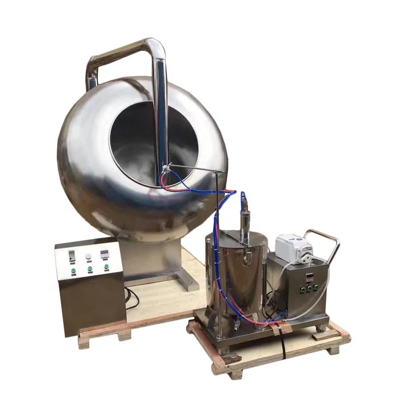 Автоматический контроль температуры таблетки пленочное покрытие сковороды машина