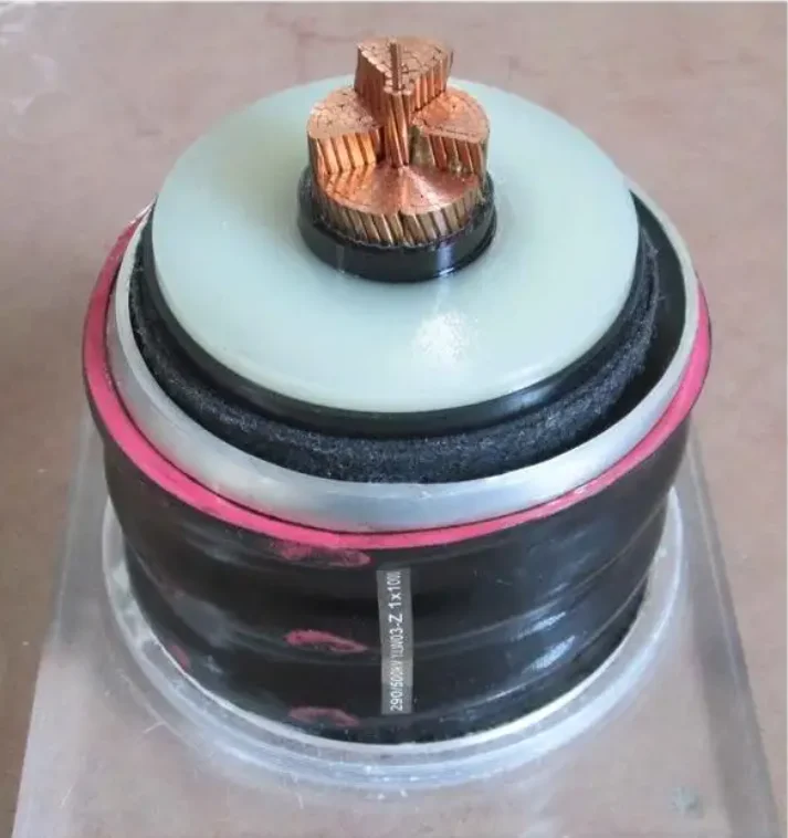 164Kv High Voltage Insulated Cable 1X1600Mm2 Copper Conductor With Pvc Insulation For Construction Al/Xlpe/Cas/Pe