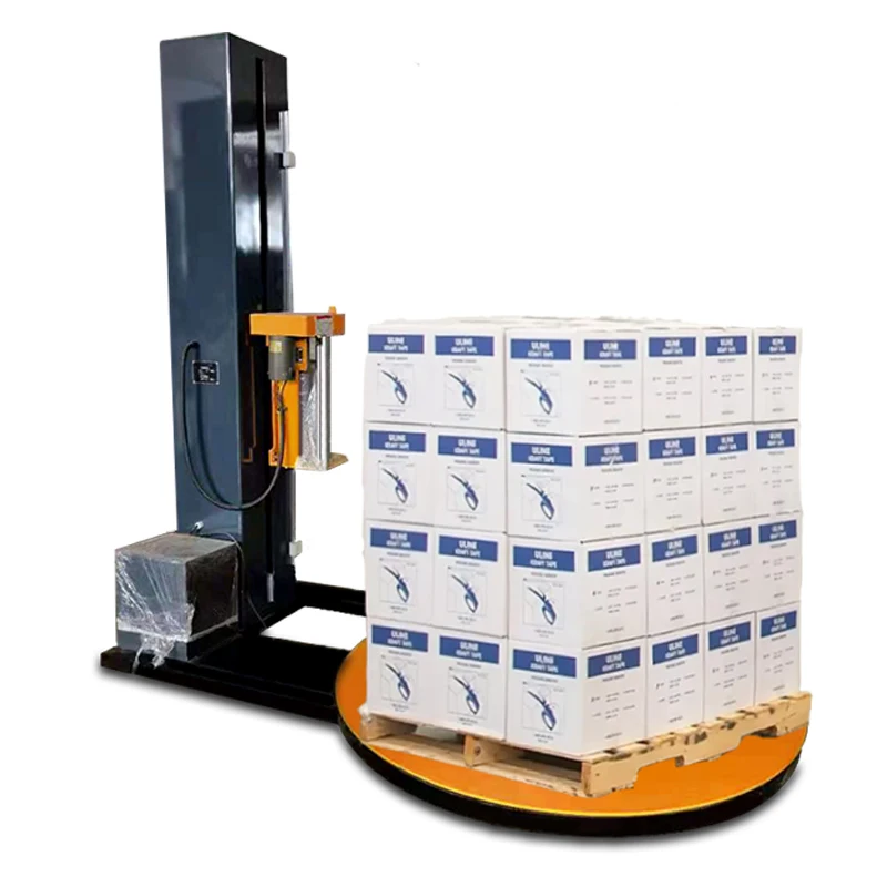 CE Approved Automatic Pallet Film Wrapping Machine/stretch packaging machine 555017