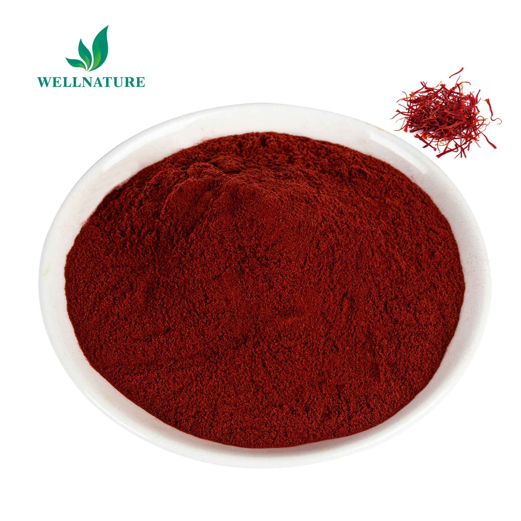 Top Grade Natural Saffron Crocus Sativus Extract Powder 10:1 20:1 Saffron Flower Extract