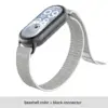 seashell watch band+black connector