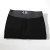 Black [gray waist]