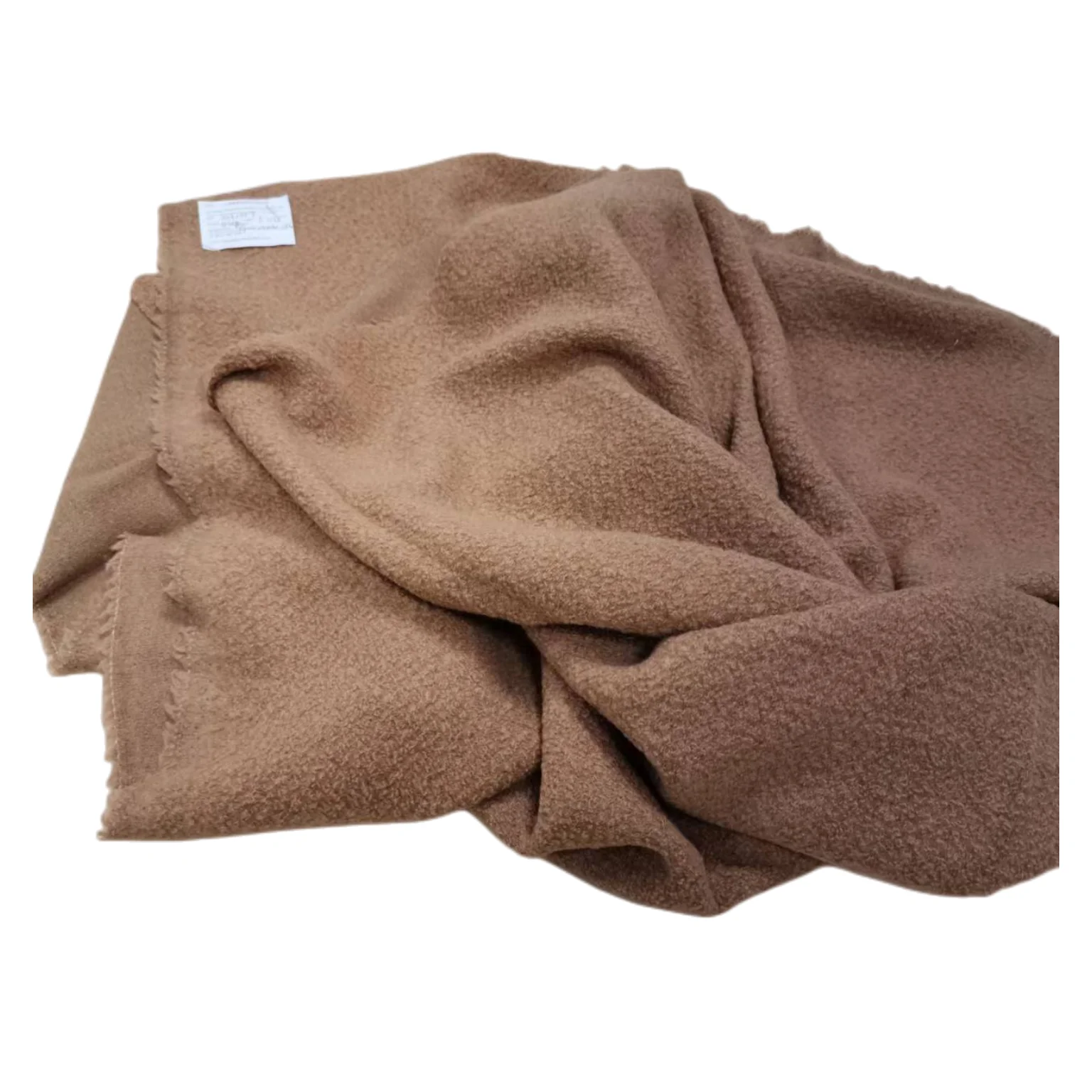 Новая шерстяная нейлоновая мохеровая пряжа шерстяные ткани для женщин и девочек пальто куртки модная зимняя коллекция темно-верблюжьих