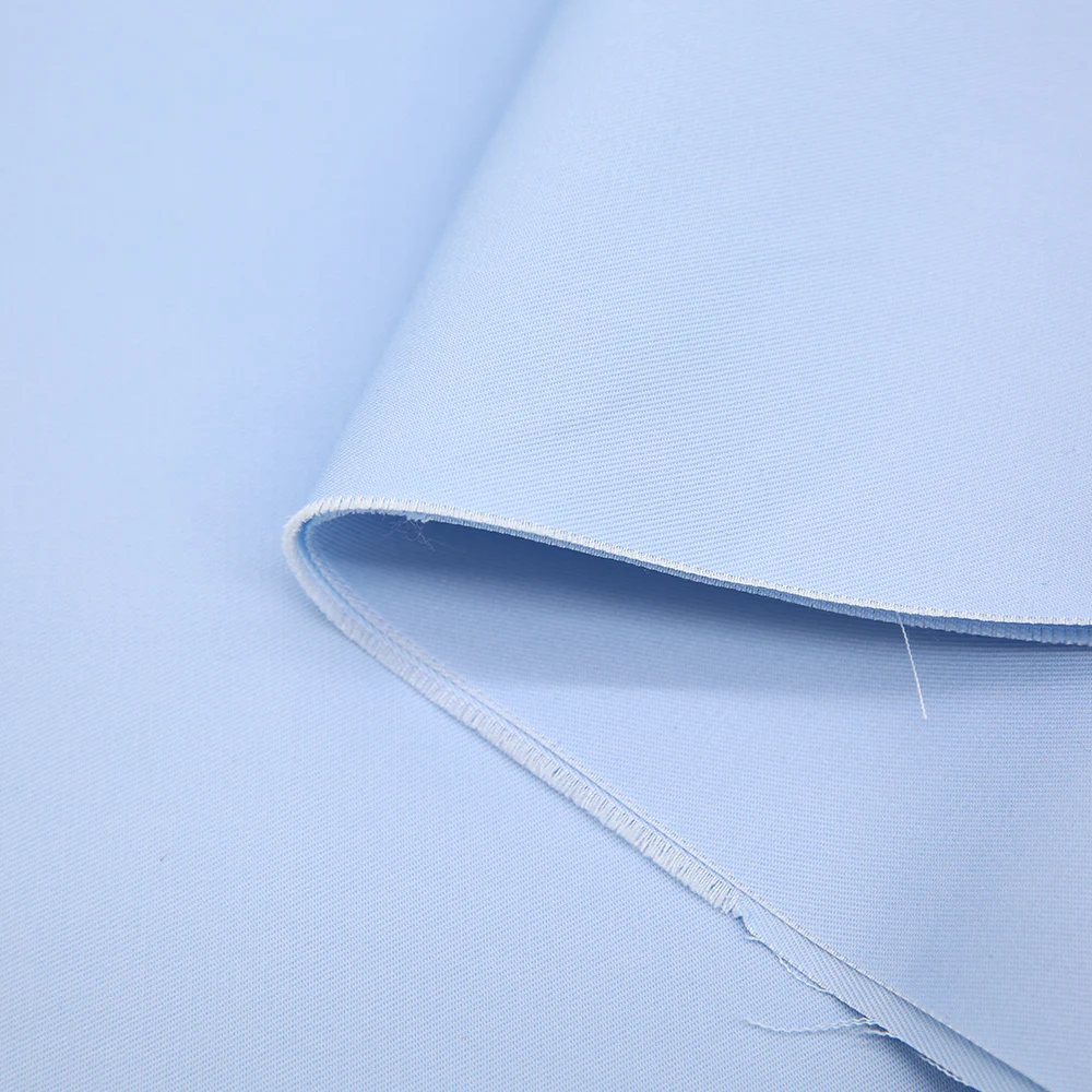 Wholesale Herringbone Textile T/C Fabric Polyester Cotton Blend Woven Bleached for Boys Shirts and Suits Waterproof Feature