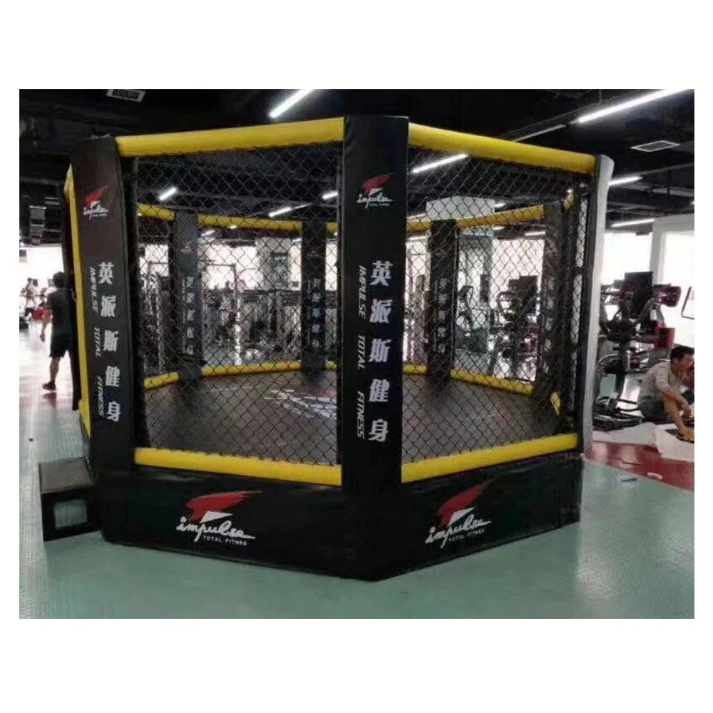 ボクシングリングMMAケージレスリングケージ新品国際標準輸出用