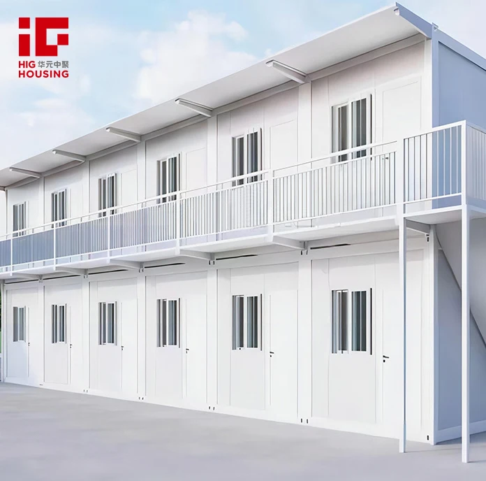 Modular Portable Oil Gas Field Housing Temporary Classrooms Worker Camp Office Building Flat Pack Container House