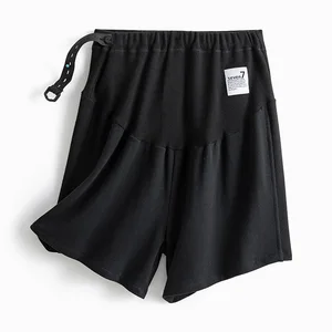 Summer Casual All-purpose Plain-colored Short Pants Suitable for Pregnant Women